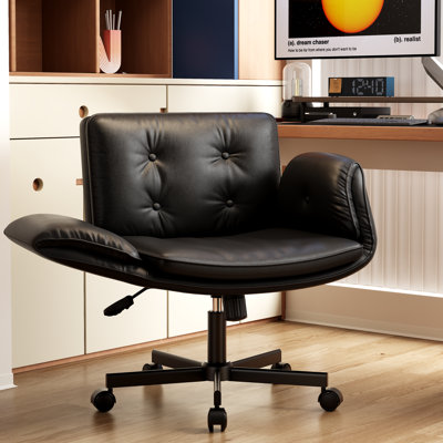  Fauteuil de bureau de direction avec repose-pieds, fauteuil de bureau ergonomique à haut dossier avec appui-tête réglable, fauteuil de bureau pivotant inclinable pour le bureau personnel