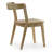 Set of 2 Astor Washed Solid Wood Chair with Curved Back-1753254572