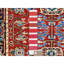 Tapis rouge en laine nouée à la main 2 pi 10 po x 4 pi 7 po Seeripe Heris 3B21B38913174C939116A31F32277F3B
