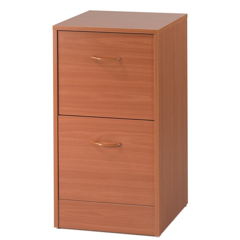 Caulkins 41.4cm Wide 2 -Drawer File Cabinet, Cherry