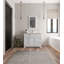 Ensemble de meuble-lavabo simple 41,3 po avec miroir Cieanna-1938965853