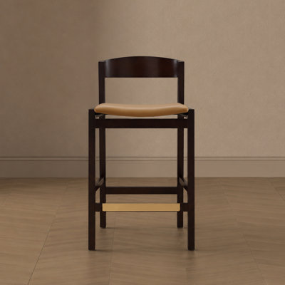 Tabouret de comptoir Klismos Mid-Century