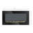 Herakleitos Black Electric Fireplace with 5118 BTU-983194971