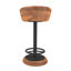 Tabouret de bar rotatif Jerrion Charm