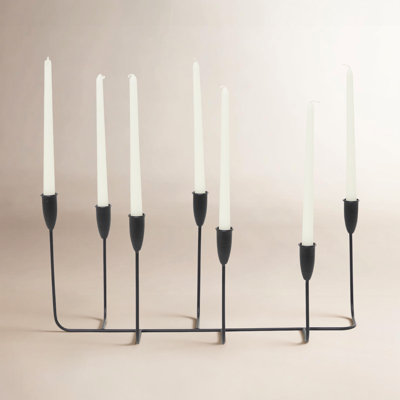 Modern Metal Candelabra Holder