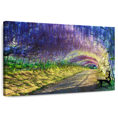 Tunnel Harnek Lilac Wisteria