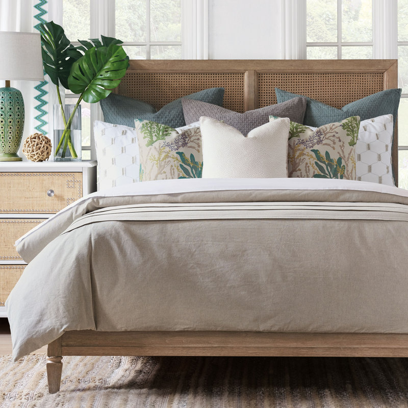 Tegan Matelasse Sham, Teal, Euro 