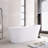 60" x 31" Freestanding Soaking Acrylic Bathtub