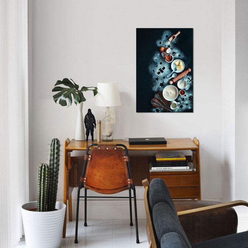 « cuisson pour stargazers », impression sur toile, H 26 po x l 18 po x P 1,5 po, Toile tendue, Pas de tapis