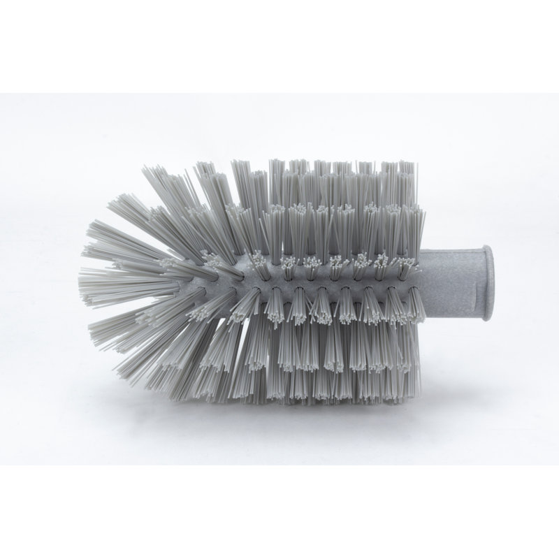Cleaning Brushes, 5.90" H x 5.90" L x 3" W, Gray