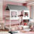 Prudenville Kids Twin Over Twin Bunk Bed-94925641
