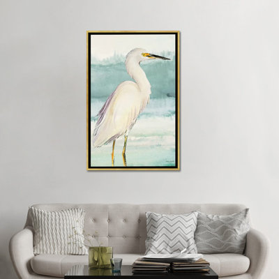 " Heron On Seaglass II " by Lanie Loreth