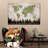 " Geographic World Map VIII "-1217960863