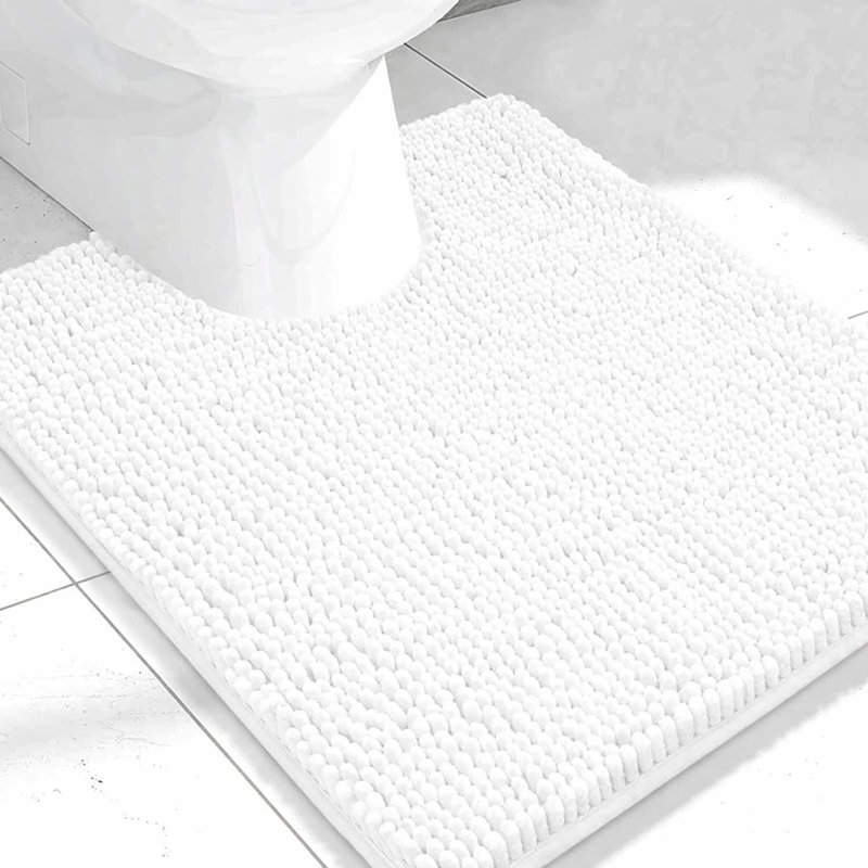 Tapis pour salle de bain Soft, White