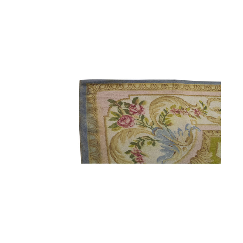 Hand-Knotted High-Quality Beige/Yellow Area Rug
