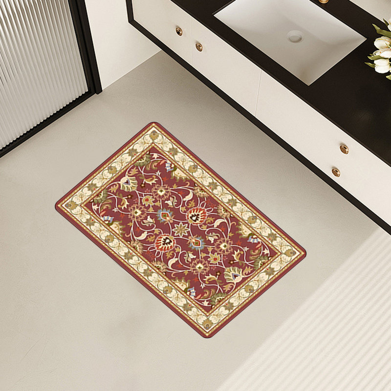 Tapis de sol antidérapant deux pièces, C