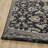 Ember Charcoal Brown Hand-Knotted Wool Oriental Area Rug-983271531