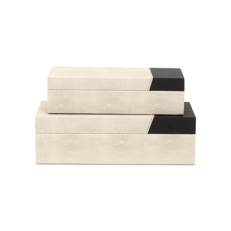 Ensemble de boîtes rectangulaires Celesti