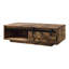Table basse à piédestal avec rangement Austerio