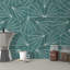 Carreau de mosaïque auto-adhésif en pierre hexagonale 6 "x 7" Art Deco-82617314
