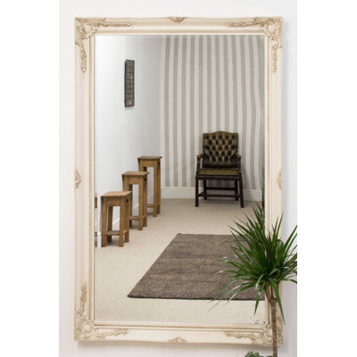 Ellwood Wood Flat Wall Mirror