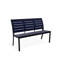 Banc de parc empilable aluminium Bazza-26076716-26076705