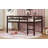 Full Rubber Wood Loft Bed With Ladder,Espresso-1883117770-1883117773