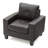 Vegas W Polyester Armchair, Modern Club Chair-79081108