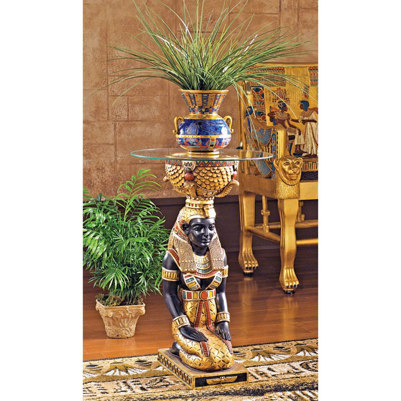Kristopher Goddess Eset Pedestal Table