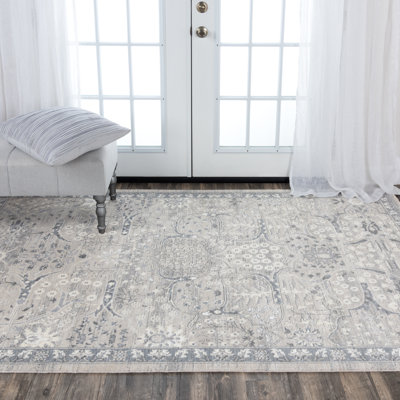 Wool Damask Indoor Rug