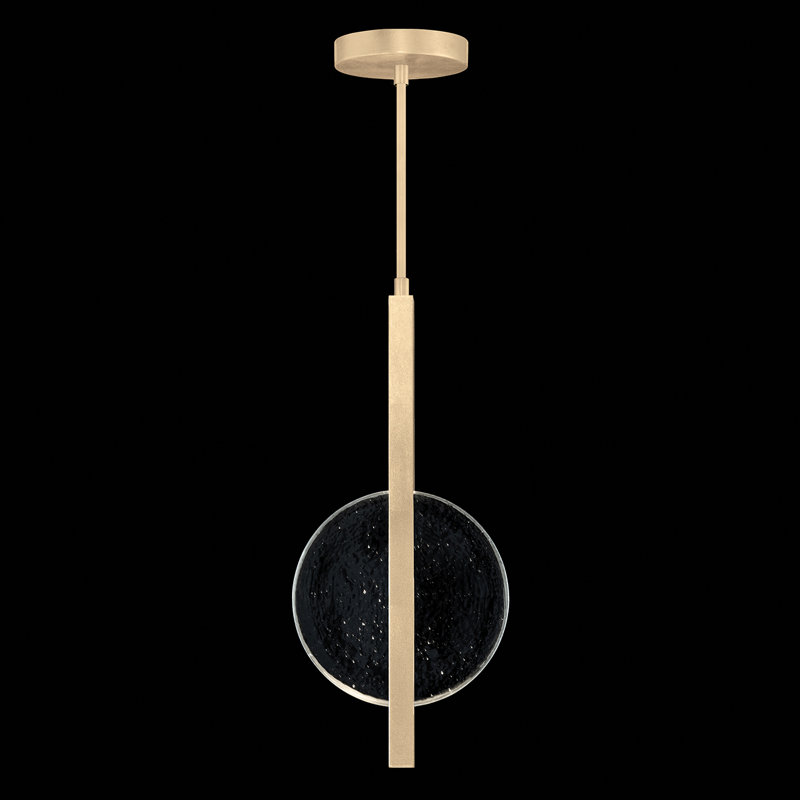 Selene 1 - Light LED Single Pendant, Soft Gold