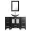 Meuble-lavabo simple 48 po avec plateau Graycelyn-402624793-402624792