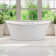 MTI Solutions Freestanding Soaker Tub - Matte
