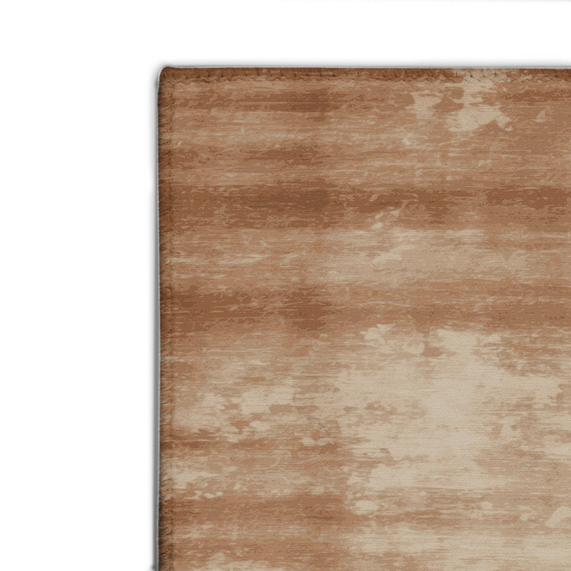Overdyed Gray Indoor and Outdoor Area Rug, Rectangle 2' x 3'