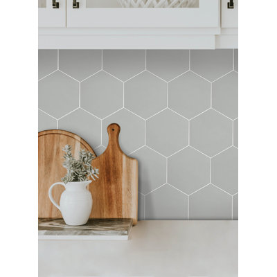 Hexagon Peel and Stick Luxury Wall Tiles