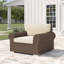 Chaise de patio avec coussin Campion