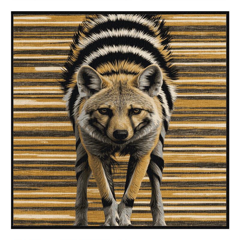  Tapis lavable Aard loup, Rectangulaire 2 pi x 3 pi