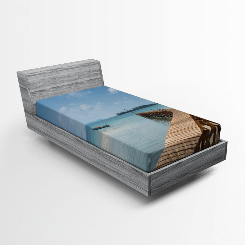 Microfiber Fitted Sheet, Twin Fitted Sheet
