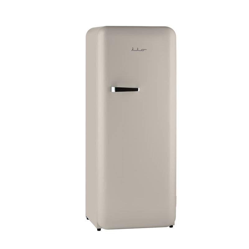 Iio 24" 10 Cubic Feet Top Freezer Refrigerator, Cream