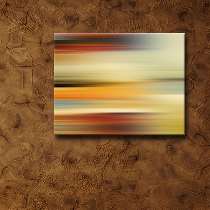« blur stripes l », impression sur toile, H 30 po x l 20 po x P 1,5 po