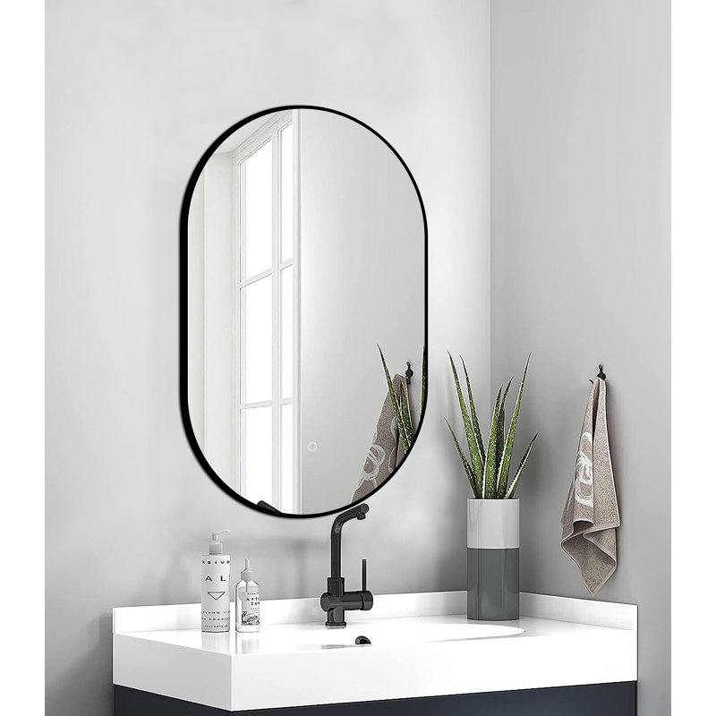 Isalgue Aluminium Oval Mirror