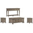 Geisler Lift Top Storage Cocktail Table With 2 Chairside End Table And Sofa Table