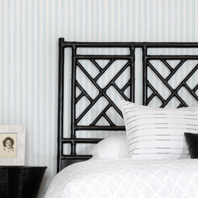 Chippendale Standard Bed, Black, Twin