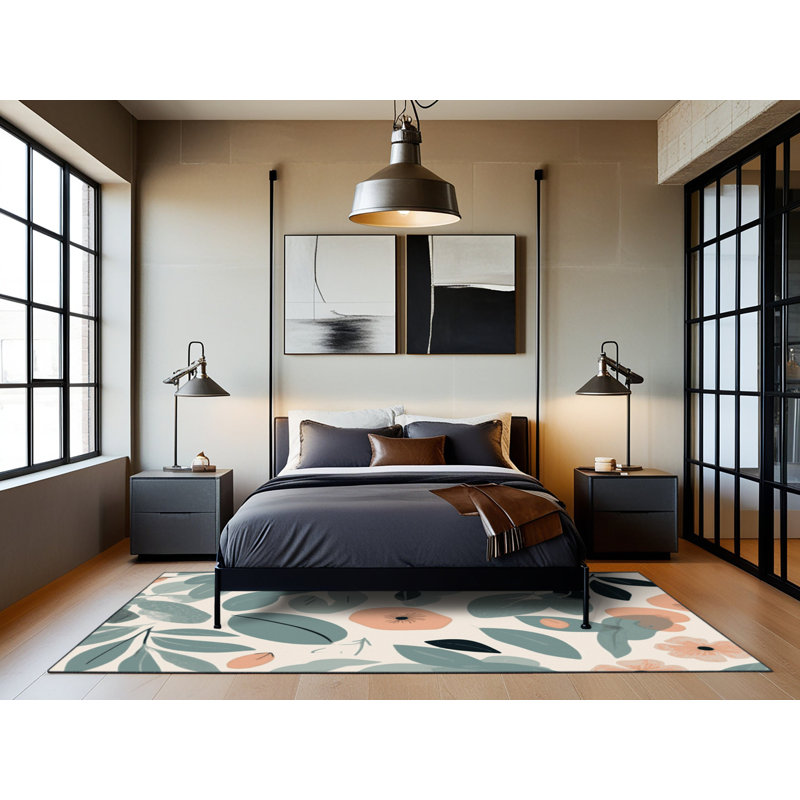 Blush Meadow Rug, Round 6'