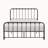 Calvero Metal Platform Bed-453207116-415172743