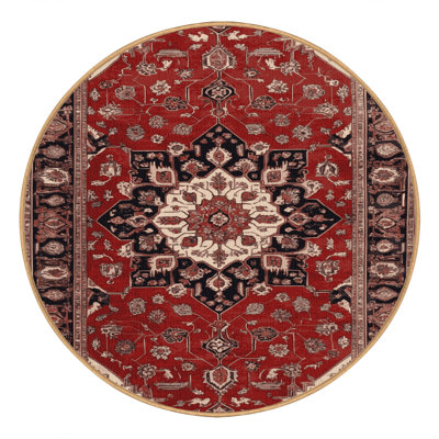 Tapis brun lavable à la machine