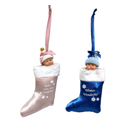 Ornements d'hiver merveilleux