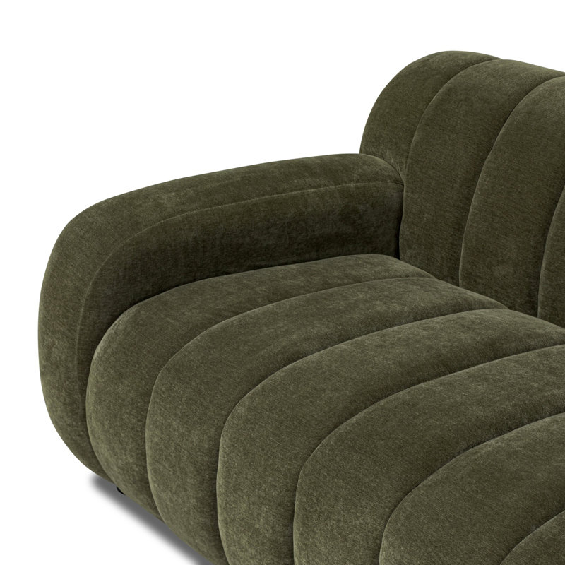 Carina Sofa, Malmo Olive Velvet