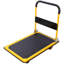 Foldable Platform Truck Push Dolly. Weight Capacity Black And Yellow-120491073