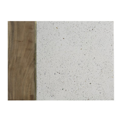 Elements Marble and Wood Chopping Board